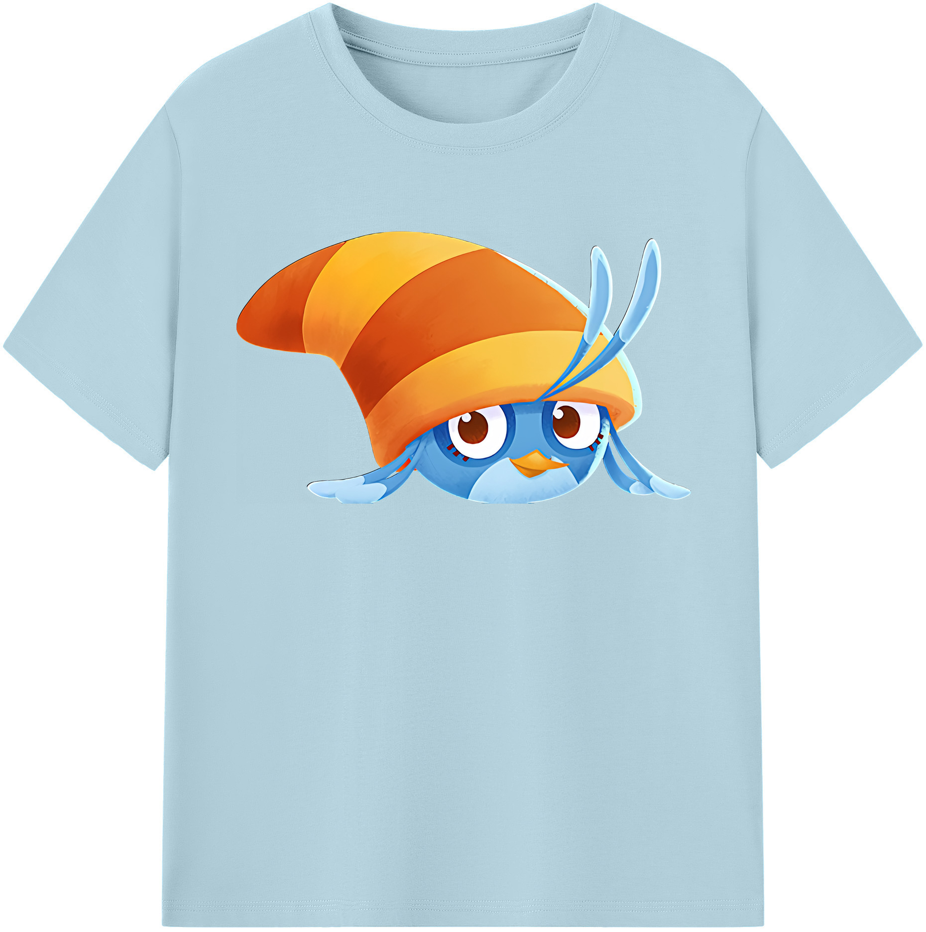 （画像用） Angry Birds アングリーバード 綿100％半袖Tシャツ（フロントプリント）